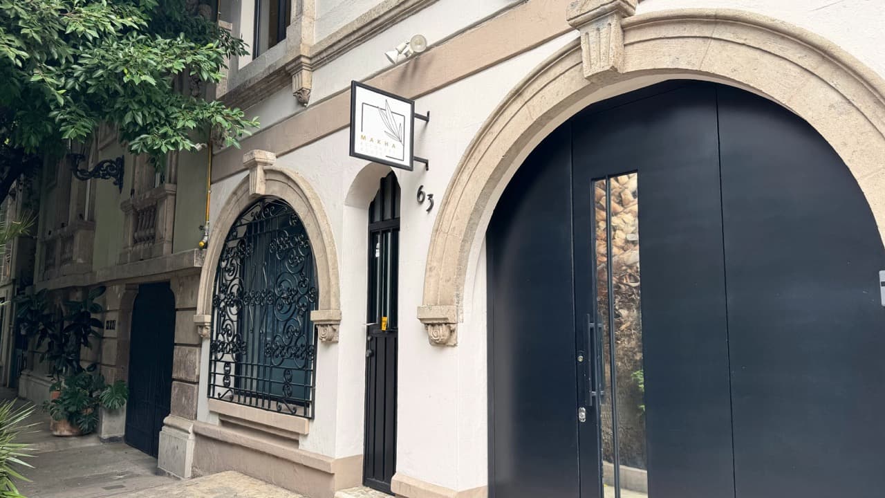 Fachada de la casa de recuperación